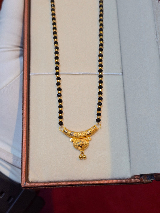 Light weight mangalsutra 20kt