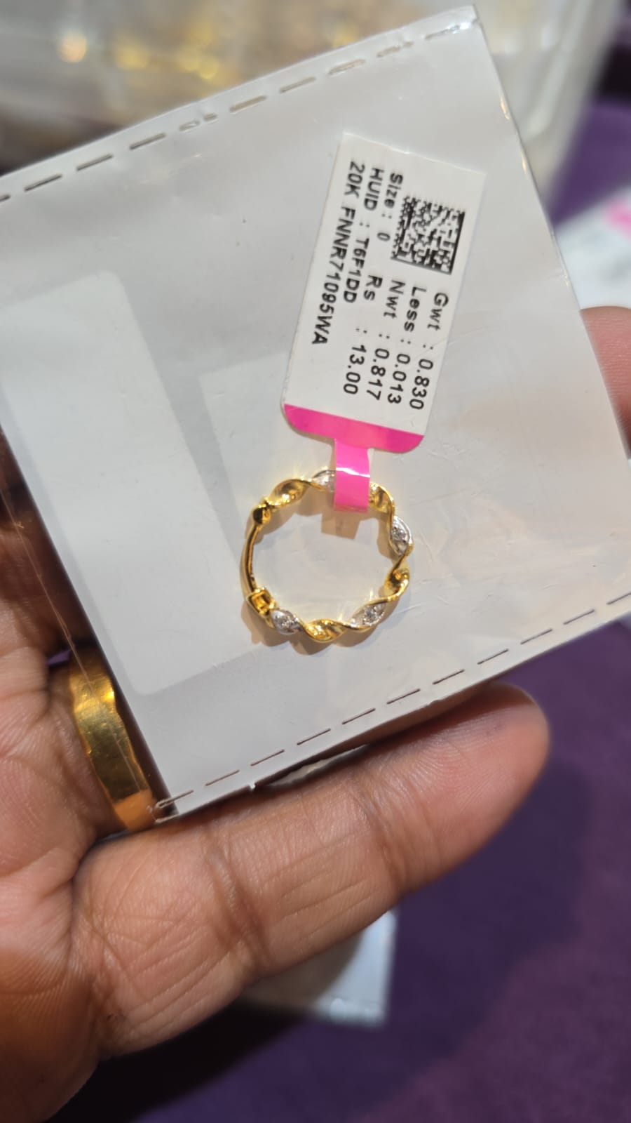 light weight nath stoneless 20kt